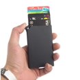 thumbnail image 2 of Card Holder Wallet, Men's Minimalist Slim Metal Rfid Blocking Contactless Card Protector, 2 of 3