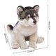 thumbnail image 5 of for Grey Wolf of North America Plush Toys Simulation Stuffed Animal Plush Dolls, 5 of 5