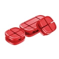 thumbnail image 1 of Red Cross Peas Cable Clip Compatible with LG V50 ThinQ, G8s/ G8/ Q9/ V40 ThinQ, G7 Fit, G7 One, Candy, Q8, Q Stylo 4, Q Stylus (Red), 1 of 9