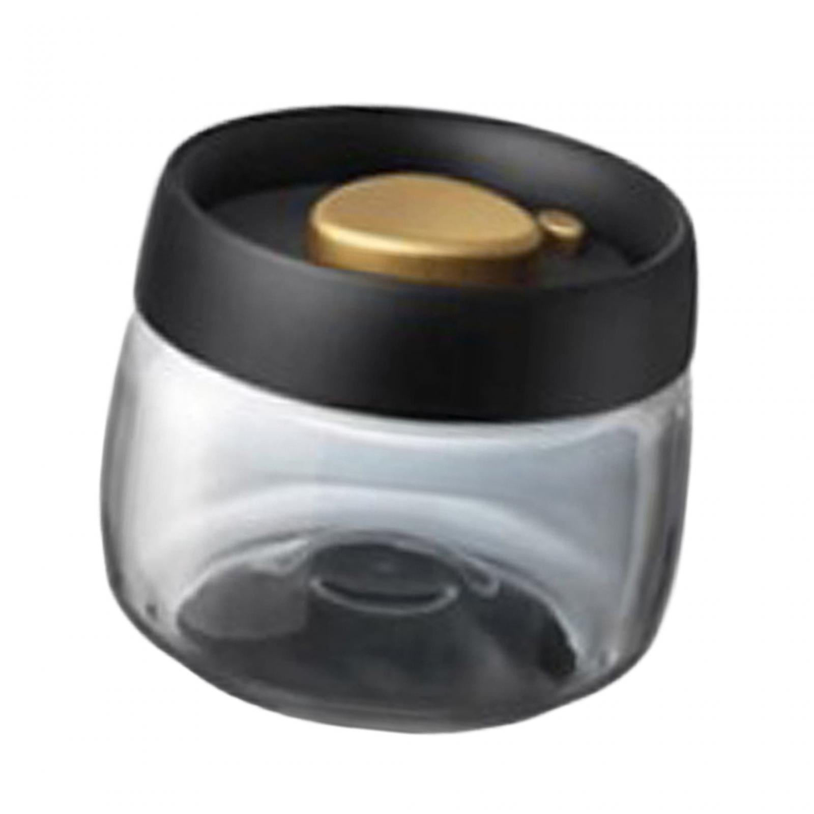 Glass Box, Multifunctional Freestanding with Vacuum Lid, Food Storage Container Airtight Rice Storage Container , Small