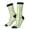 3 Black, variant on Bamboo Stems And Leaves Crew Socks for Men & Women, Breathable Casual Athletic Ankle Socks