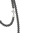 thumbnail image 4 of Set Collar Perlas Triple Aretes Zvezda Plata 0.925 Mujer negro Unitalla, 4 of 4