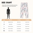 thumbnail image 6 of Haiem Cute Magic Bunny Women's Pajama Pants Ultra Lightweight Pjs Bottoms Sleepwear Bottom Pants With Pocket Drawstring-Large, 6 of 7