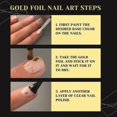 thumbnail image 4 of 10pcs/bag G-old Foil Flakes M-etallic Foil Flakes Inedible For Resin J-ewelry Making Nails Art Painting Diy Crafts, 4 of 5