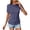 Blue, variant on WHEANG Women's Crew Neck Ruched Short Sleeve Tops, Fashion Blouses Comfort Versatile Daily Outfit Summer Tops for Women, Solid Color Casual T Shirts for Women(Color Red Size 2XL)