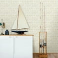 thumbnail image 2 of Chesapeake Sonoma Yellow Beach Tile Prepasted Non Woven Blend Wallpaper, 20.5-in by 33-ft, 56.4 sq. ft., 2 of 3
