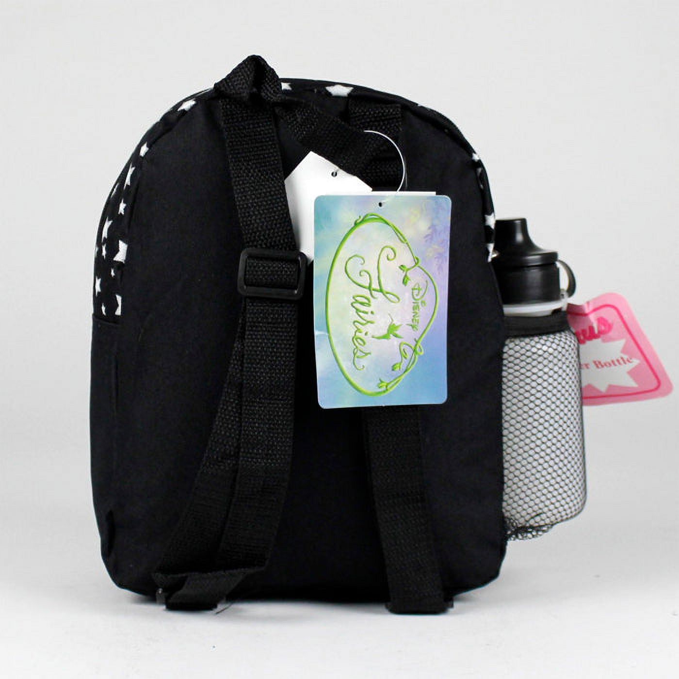 Mini Backpack - Disney - Tinkerbell - w/ Water Bottle Black New 35344 - image 3 of 4