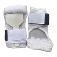 thumbnail image 2 of Quzzie Boxing Gloves Half Finger Hand Protection Open Palm Sparring Gloves Punching Bag Kickboxing Fitness MMA Exercise Gym Durable Cloth Mesh Adjustable Closure Polyester Suitable for gym White, 2 of 8