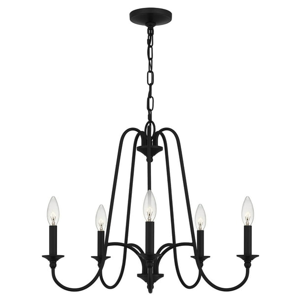 Ashley Harbour Fairway 5 Light Matte Black Chandelier Com Ashley Harbour Fairway 5 Light Matte, How Do You Clean A Chandelier Without Taking It Down The Drain