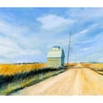 thumbnail image 3 of Paraskevas, Michael 13x12 Black Modern Framed Museum Art Print Titled - Open Road, 3 of 5