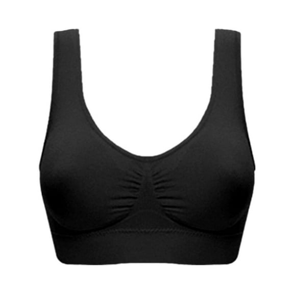 WRISTBIQUE comfy sports bras for women Sports Bras Wide and Flat Underband Skin Color 3Pack
