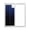 Blue, variant on Dark Red Black Ombre Window Privacy Film, Modern Abstract Art Striped Gradient Static Cling UV Sun Blocking Tint Film Heat Control Windows Films for Bedroom Bathroom, Window Stickers 35.4"x78.7"