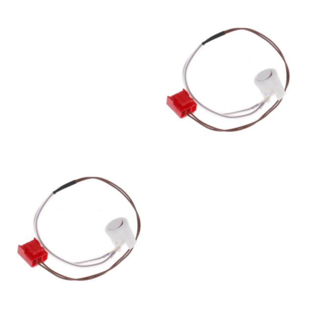 Speravity Sensor de temperatura, suministros para automóviles, sonda de frenado, conexión de conector multifuncional de larga duración, 2piezas