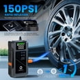 thumbnail image 5 of ODEGNC 6000A Heavy Duty Jump Starter and Air Compressor 25000mAh 12V Dual-Power Car Starter for SUV RV Van Diesel, 5 of 11