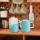 thumbnail image 1 of Decoración para casa de muñecas, Mini tetera, taza de té, juego de té de Color sólido, accesorios de cocina Azul perfke Juguetes de cocina en miniatura, 1 of 9