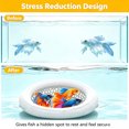 thumbnail image 4 of Mirlewaiy 2 Pack Floating Betta Hammock, 3D Printed Aquarium Decor with Feeding Ring and Shrimp Shelter for Betta Fish and Small Fish, 4 of 6