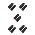 thumbnail image 2 of Wisewang Finger Sleeves Professional Touch Screen Breathable Comfortable Mobile Game Controllers Gaming Accessory No.1 5Set, 2 of 6
