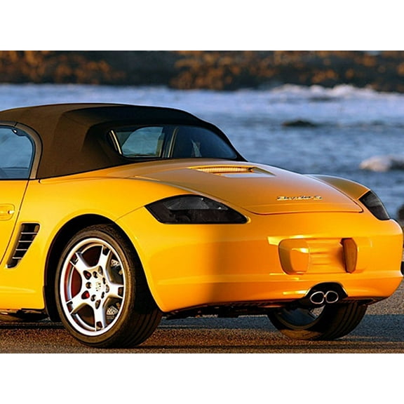 Rvinyl Tail Light Tint Covers Compatible with Porsche Boxster 1997-2004 - Matte Smoke