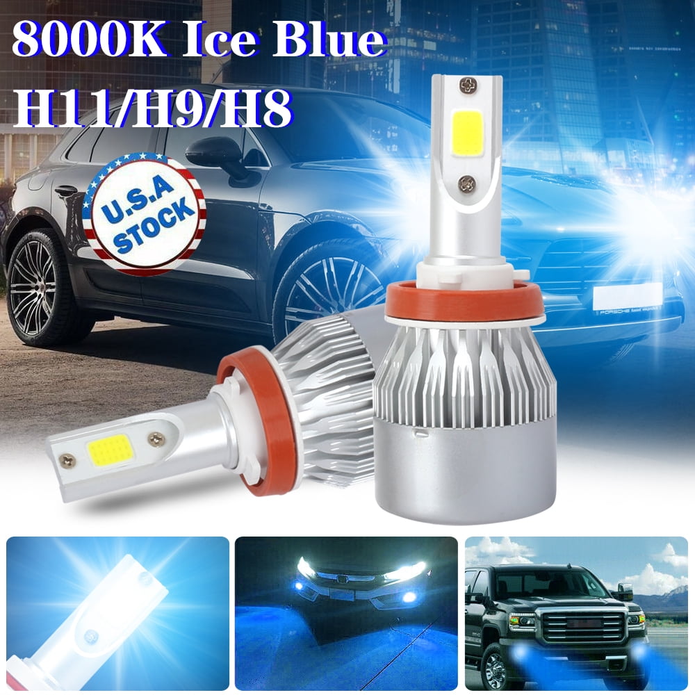 9005 9006 Combo LED Headlight Ice Blue for Honda Civic 04-2013 Odyssey 2005-2010
