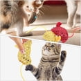thumbnail image 4 of ORDDIART 6Pcs Realistic Mouse Cat Toy Plush Material Scratch Toy for Indoor Playtime, 4 of 6