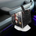 Psesaysky PU Tissue Box CoverTissue Cover Box Square Easy to Clean ...
