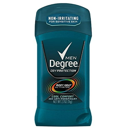 4 Pk Degree Men Anti-Perspirant Deodorant Invisible Stick Cool Comfort 2.70oz