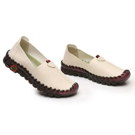 

Ultra Flexible Shoes That Relieve Pain Soft Slip-on Flat Shoes for Mother Flexible Casual Footwear