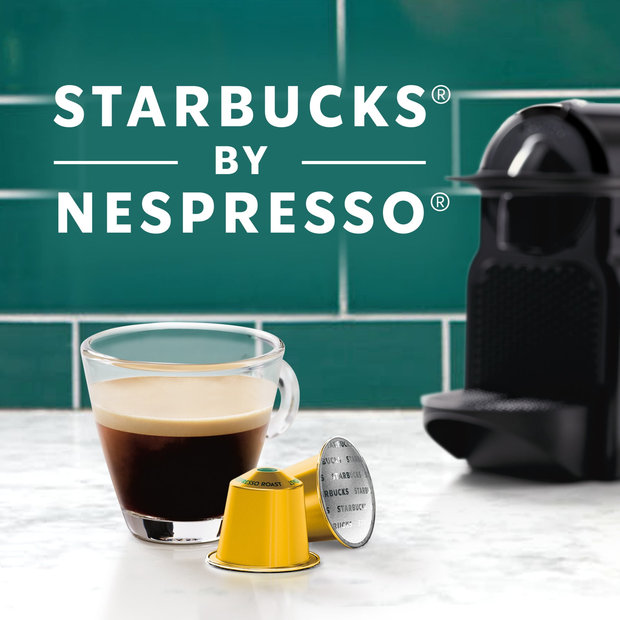 Starbucks By Nespresso Original Line, Starbucks Blonde Espresso Roast, Pods, 10 Count, 5 Pack​