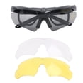 thumbnail image 3 of Gafas tácticas, gafas militares tácticas, gafas de seguridad, gafas de seguridad, gafas a prueba de viento, resistentes y duraderas, 3 of 14