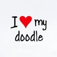 thumbnail image 2 of CafePress - I LOVE MY Doodle Infant Bodysuit Body Suit - Long Sleeve Cotton Baby Bodysuit, 2 of 4