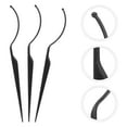 thumbnail image 2 of EeaseCA 3Pcs Fake Eyelash Display Rack Fake Eyelashes Wearing Aid Tool Eyelash Grafting Tool Black, 2 of 7