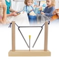 thumbnail image 4 of Triangles Instrument, Easy Playing Hand Percussion  Home Decor Durable  For Playing, 4 of 8