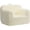 Cream, variant on Kids Ultra-Soft Snuggle Foam Filled Chair, Toddler Cuddly Sherpa Reading Couch for Boys and Girls, Light Grey