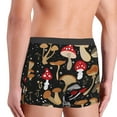 thumbnail image 3 of Goofa Various Mushrooms Printed Men's Boxer Briefs Underwear, Moisture-Wicking Underwear, Trunk,Soft and Breathable Cotton Underwear-Medium, 3 of 9