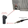 thumbnail image 4 of Coche Radio Stereo antena adaptador antena conector DIN a ISO de plástico de Shell Abanopi Adaptador de antena, 4 of 5