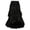 Black, variant on Women's Ruffled Hem Boho Long Maxi Skirts Fashion Asymmetrical Fit High Waist Drawstring Design A-Line Flare Skirts Fashion Floral Print Layered Skirts for Spring Summer Pink S