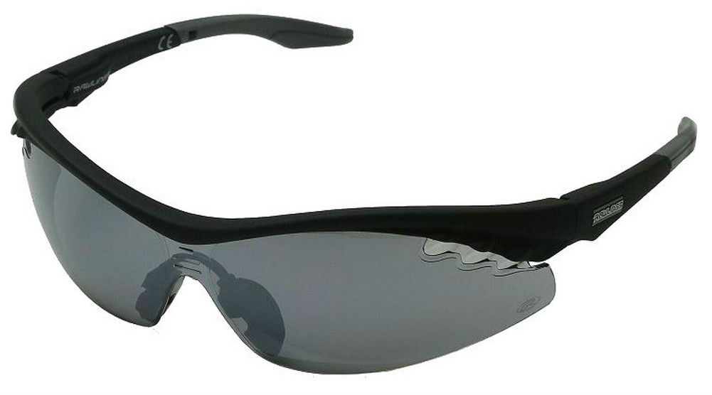 Rawlings 2 Mens Athletic Sunglasses HalfRim Shades Black/Smoke Lens