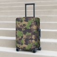 thumbnail image 5 of Travel Luggage Cover Protector - Green Gray Camouflage Anti-Scratch Suitcase Covers Fits 18-32 Inch Luggage, 5 of 5
