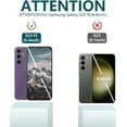 thumbnail image 3 of SINBEE [2+2 Pack Galaxy S23 FE 5G Privacy Screen Protector with Camera Lens Protector, 9H Tempered Glass, Ultrasonic Fingerprint Support, Bubble-Free, Anti Spy for Samsung Galaxy S23 FE 5G, 3 of 7