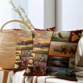 thumbnail image 7 of GZHJMY Rustic Animal Throw Pillow Covers - Wildlife Bear Moose Pillow Cover 18"x18" Set of 2 Nature Cabin Country Pillowcases Decorative Lodge Cushion Covers for Couch Sofa Outdoor, 7 of 7
