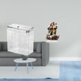 thumbnail image 2 of Papelera De Cocina Con Tapa Para Puerta De Armario De Baño Y Decoración De Escritorio Acrílica, Adorno De Mesa DIY, Regalo Para Chimenea De Casa De Vacaciones, 2 of 8