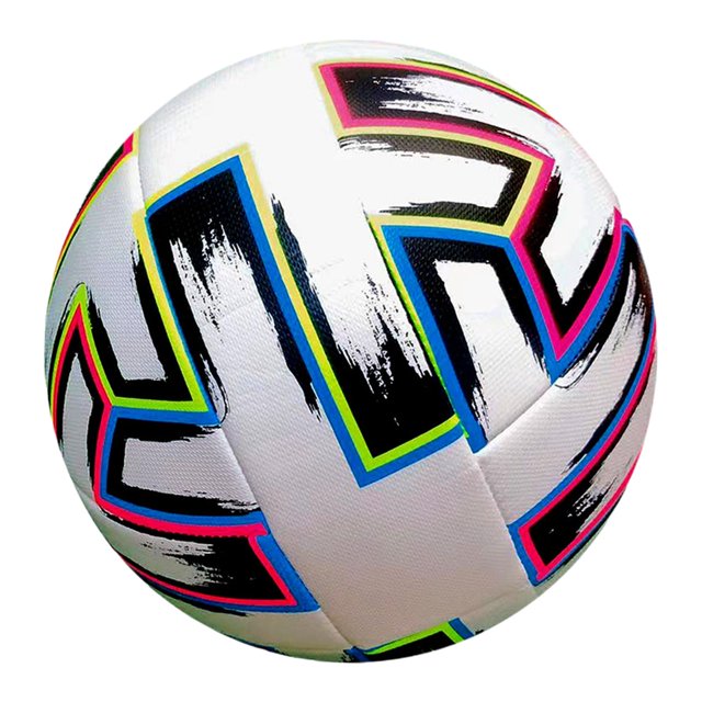 bedienty Ballon de Soccer Taille 5 Léger Portable pour Match Club Style Compétition F