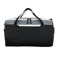 thumbnail image 3 of (2 pack) Protege 18" Carry On Duffel Bag for Travel with Adjustable Strap, Black, 3 of 12