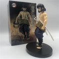 thumbnail image 4 of Anime Demon Slayer Hashibira Inosuke Real Face Standing Ver. Pvc Action Figure Kimetsu No Yaiba Tanjirou Inosuke Classic Color, 4 of 4