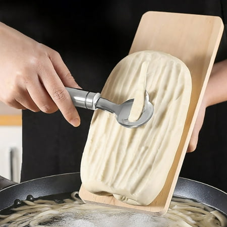 

Household Stainless Steel Noodles Dough Cutter Manual Wide Mouth Noodle Tools