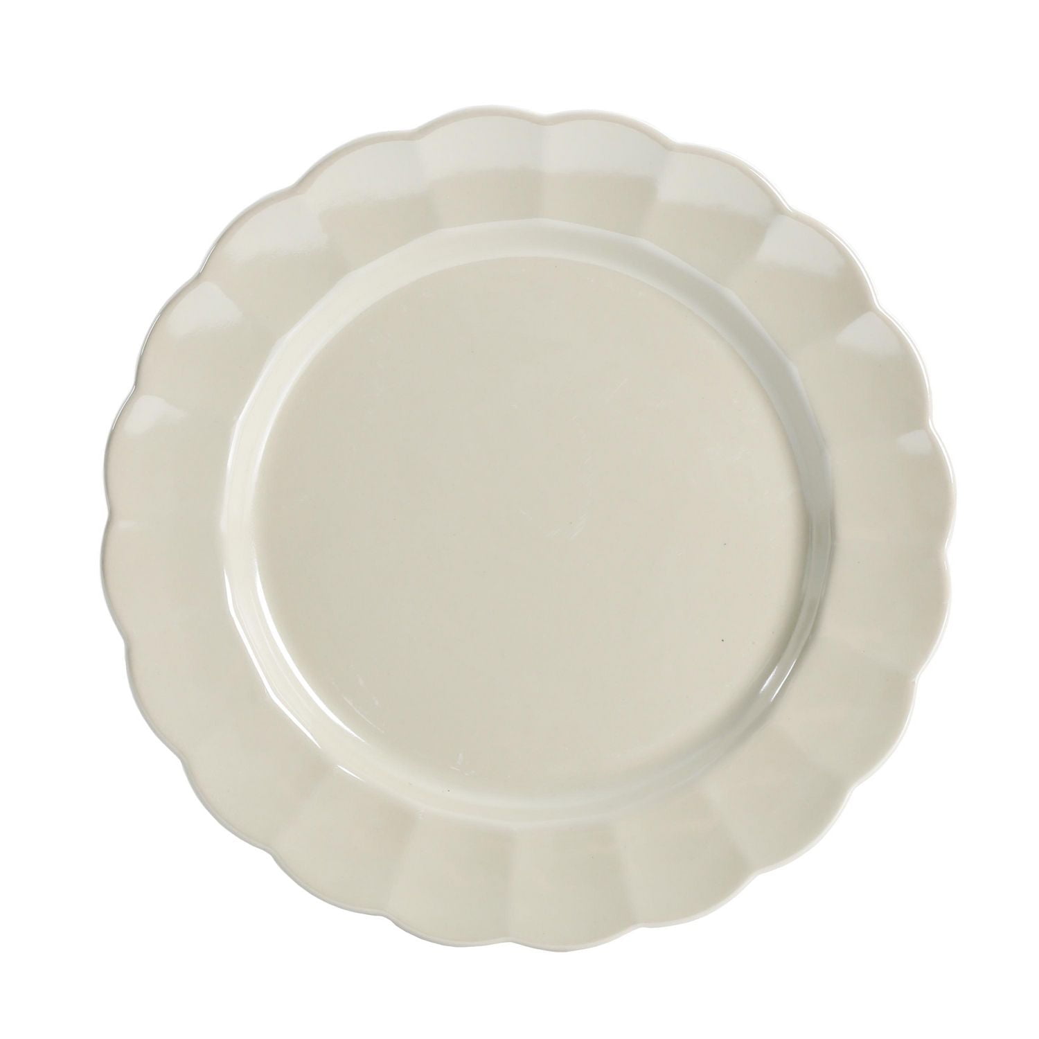 The Pioneer Woman Luster 12-Piece Dinnerware Set, Linen