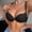 Black, variant on Daiosportswear Women'S Balconette Bra Soft Cozy Demi Underwire Low Cut Everyday Bras Half Cup Lingerie Black 85B(85B)