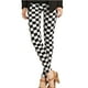 thumbnail image 2 of VIIANLES, mallas deportivas para mujer, pantalones a rayas florales con rejilla, pantalones de cintura alta, mallas sexis con estampado a cuadros a la moda, 2 of 5