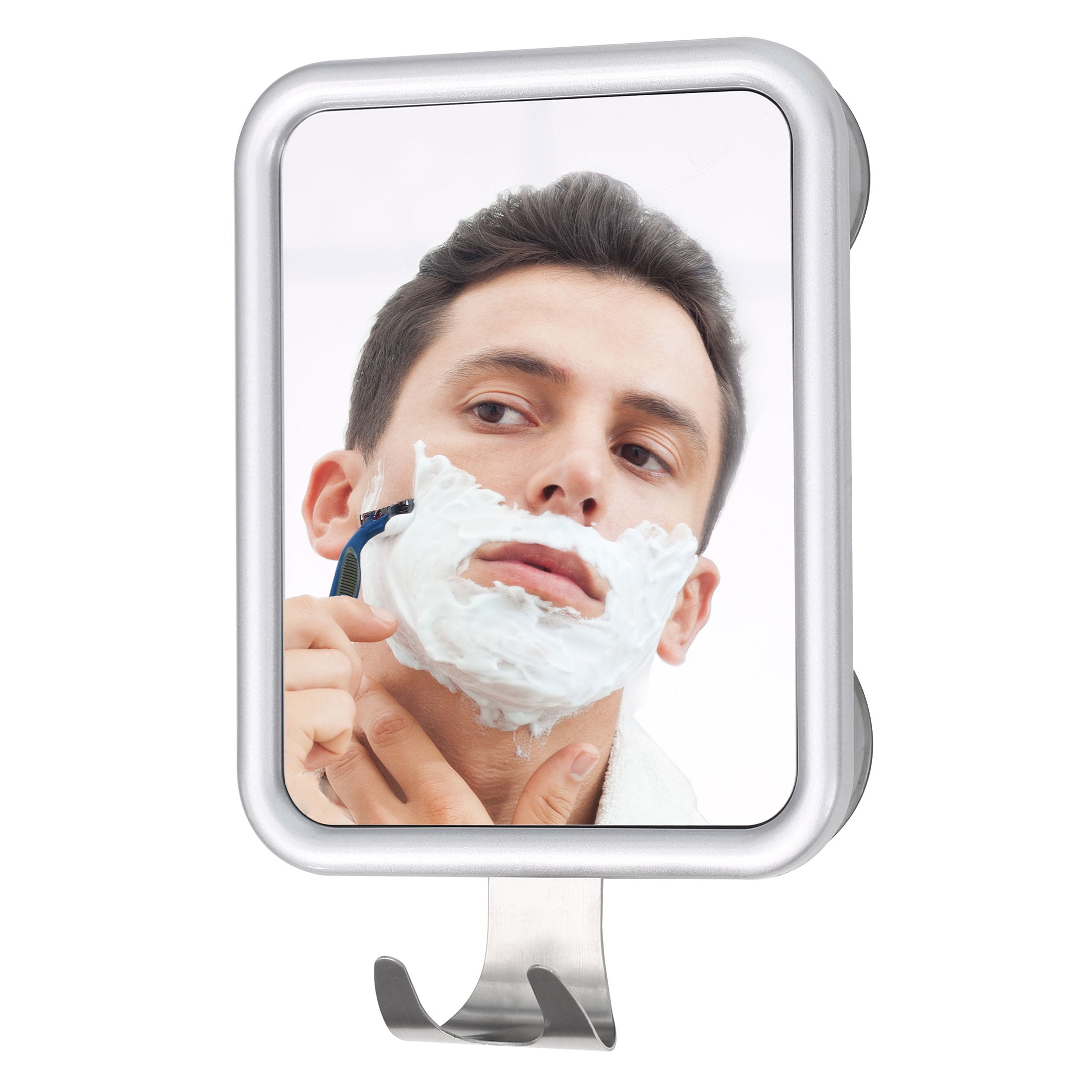 Ettori Shower Mirror Fogless for Shaving, Anti Fog Mirror for Bathroom