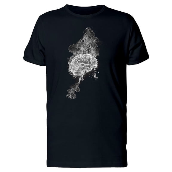 Cool Grunge Smoked Brain Tee Men's -Image by Shutterstock